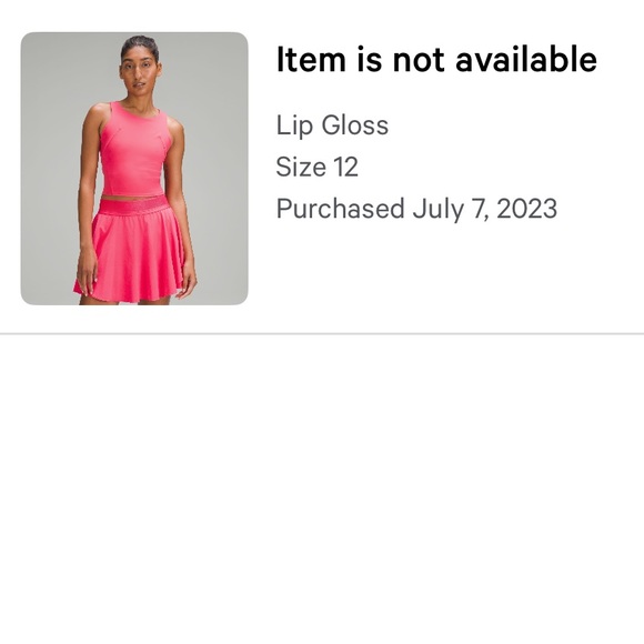 Lululemon Align High Neck Tank Top in Lip Gloss - Picture 5 of 7